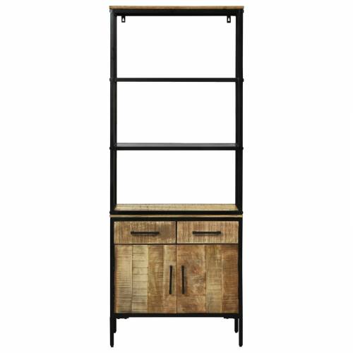 Visoki ormarić 70x35x180 cm masivno drvo mango Cijena