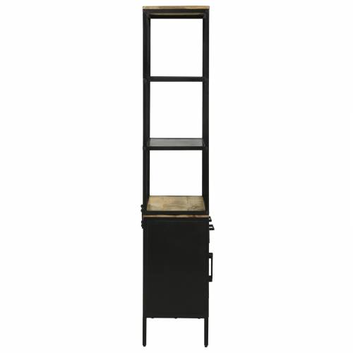 Visoki ormarić 70x35x180 cm masivno drvo mango Cijena