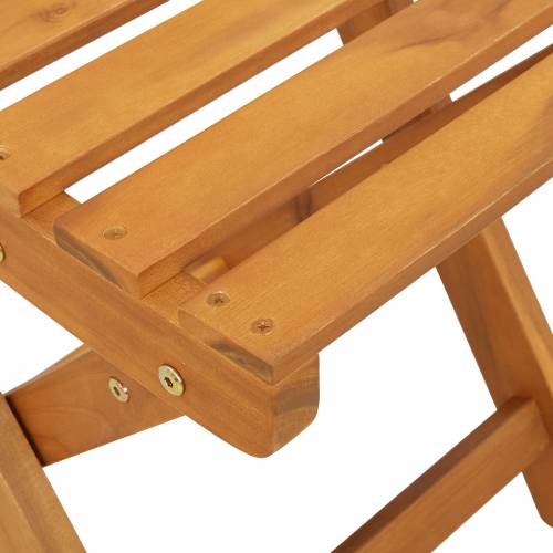Sklopive vrtne stolice 4 komada 36x46x86 cm Masivno bagremovo drvo Cijena