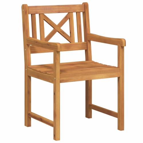 Vrtne stolice 8 kom 56x55.5x90 cm Masivno drvo bagrema Cijena