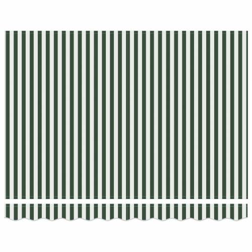 Manualna UVLAČIVA Tenda Zelena i Bijela 350x250 cm Cijena