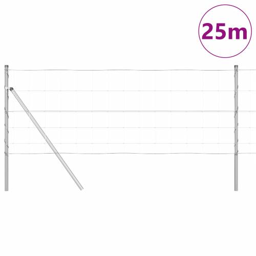 Ograda za polje 0.8x25 m Galvanizirani čelik Cijena
