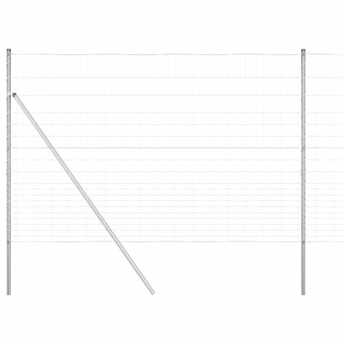 Ograda za polje 1.6x25 m Pocinčani čelik Cijena