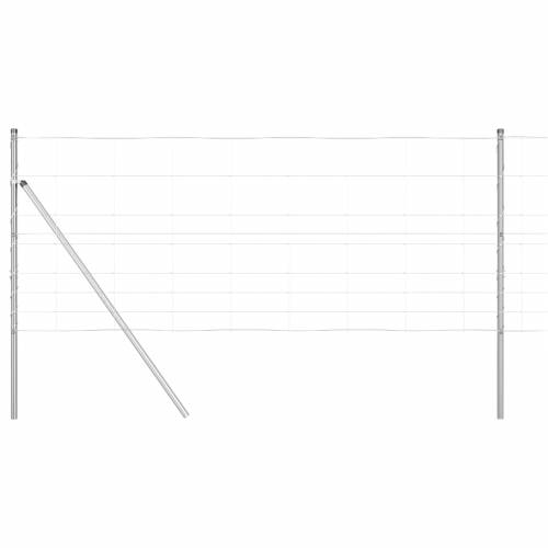 Ograda na polju 1x50 m Galvanizirani čelik Cijena