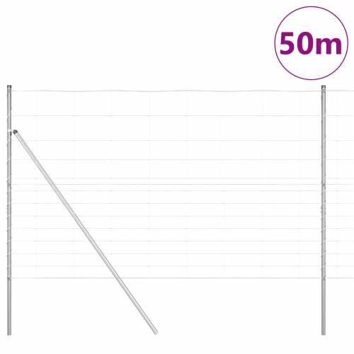 Ograda za polje 1.5x50 m Galvanizirani čelik Cijena