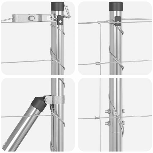 Ograda za polja 1.6x50 m od galvaniziranog čelika Cijena
