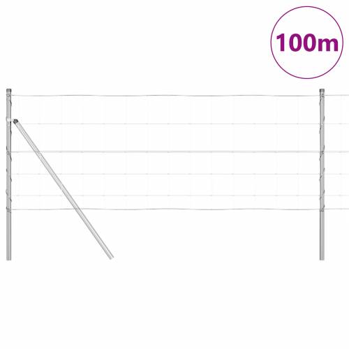 Ograda za polja 0.8x100 m Galvanizirani čelik Cijena