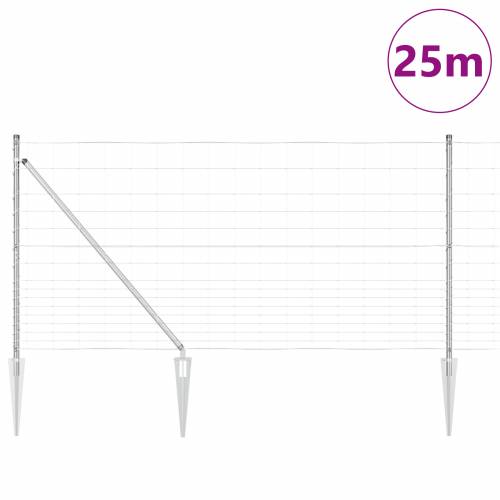 Ograda iz polja 1.2x25 m Pocinčani čelik Cijena
