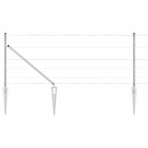 Ograda za polja 0.8x50 m od galvaniziranog čelika Cijena