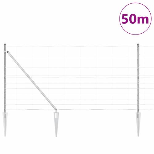 Ograda za polje 1.2x50 m Galvanizirani čelik Cijena
