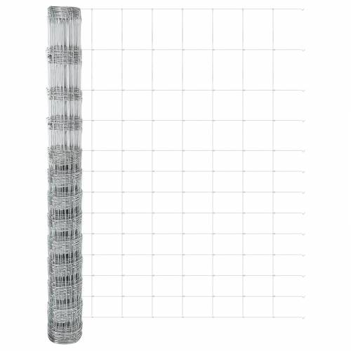 Ograda na polju 1,5x50 m Galvanizirana čelika Cijena