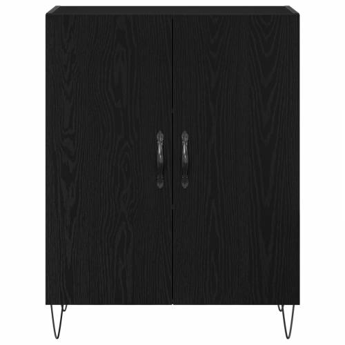 Visoki ormar Crni hrast 69.5x34x180 cm Nuralni materijal Cijena