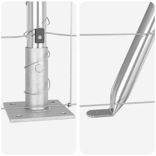 Ograda za livade 1.2x25 m Galvanizirani čelik Cijena