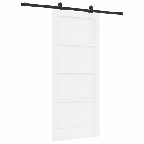 klizna vrata s opremom bijela 86x198.5 cm masivna drvena bor Cijena