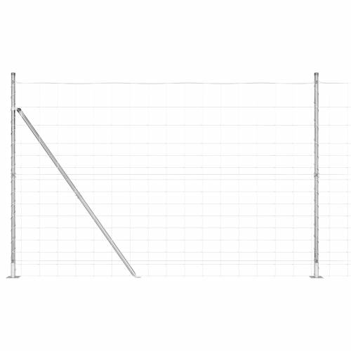 Ograda za polja 1.6x25 m Pocinčani čelik Cijena