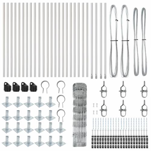 Ograde na polju 0.8x50 m Galvanizirani čelik Cijena