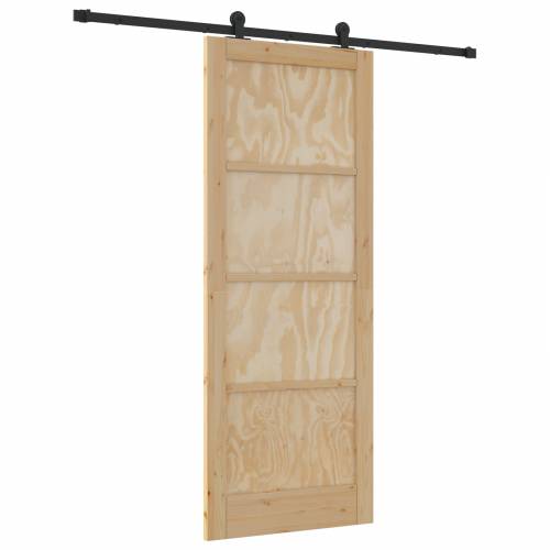 klizna vrata s kompletnim okovima 83x211 cm od masivnog bora Cijena