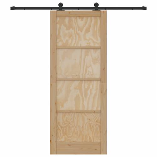 klizna vrata s kompletnim okovima 83x211 cm od masivnog bora Cijena