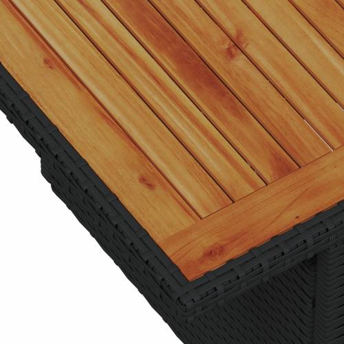 Vrtna garnitura - 7-dijelni set vrtnih sofa s Jastucima Crni Poli Ratan Cijena