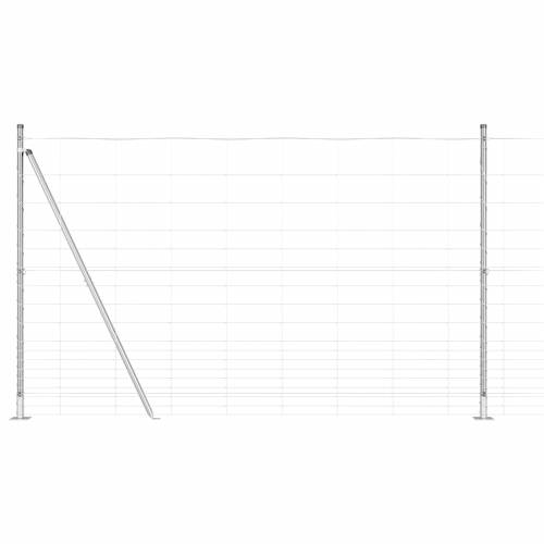 Ograda za polja 1.5x50 m Pocinčani čelik Cijena