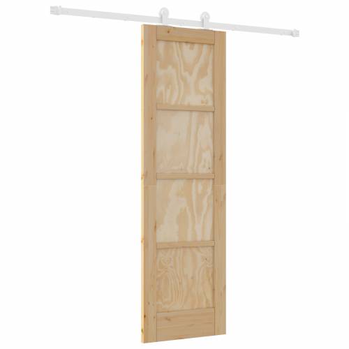 klizna vrata s hardverskim setom 61x198,5 cm Čvrsta borovina Cijena