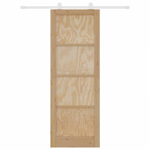 klizna vrata s hardverom 83x232 cm čvrsta drva bor Cijena