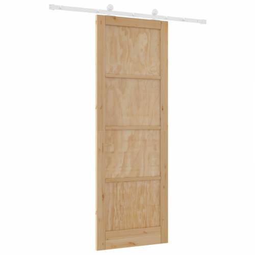 klizna vrata s hardverom 83x232 cm čvrsta drva bor Cijena