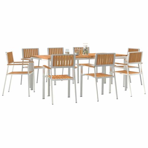 9-dijelni set za blagovanje Solid Wood Teak Cijena