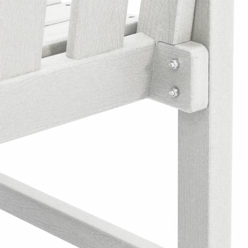vrtne stolice 4 kom Bijele 65,5x55,5x88 cm HDPE Cijena