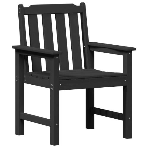 vrtni stolci 4 kom Crni 65,5x55,5x88 cm HDPE Cijena