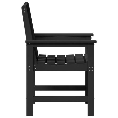 vrtni stolci 4 kom Crni 65,5x55,5x88 cm HDPE Cijena
