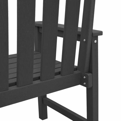vrtni stolci 4 kom Crni 65,5x55,5x88 cm HDPE Cijena