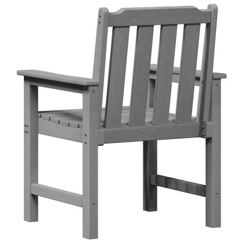 vrtne stolice za objedovanje 4 kom svijetlosive 65.5x55.5x88 cm HDPE Cijena