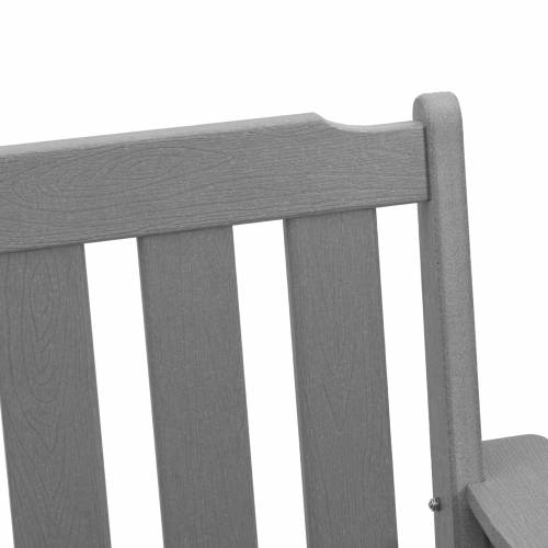 vrtne stolice za objedovanje 4 kom svijetlosive 65.5x55.5x88 cm HDPE Cijena