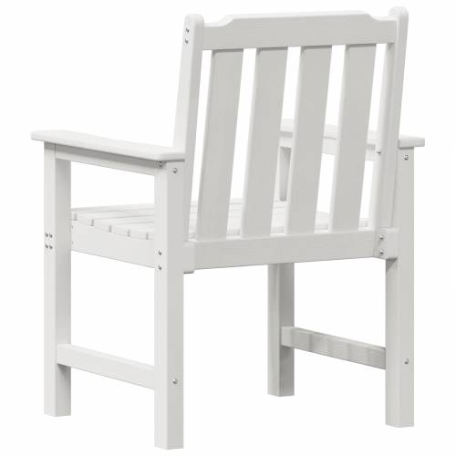 vrtne stolice za blagovanje 6 kom Bijele 65.5x55.5x88 cm HDPE Cijena