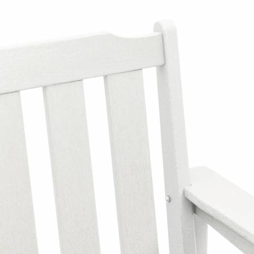 vrtne stolice za blagovanje 6 kom Bijele 65.5x55.5x88 cm HDPE Cijena