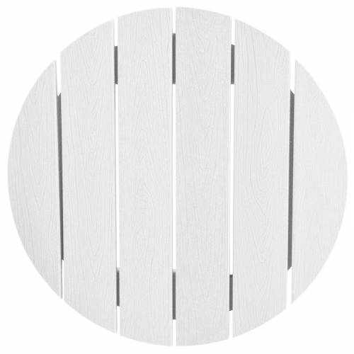 3-dijelni vrtni bar set bijeli HDPE Cijena