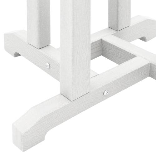 3-dijelni vrtni bar set bijeli HDPE Cijena