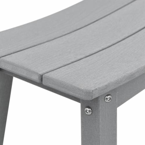 set od 3 dijela vrtnih barova svjetlosiva HDPE Cijena