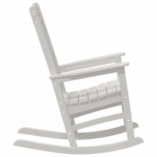 Vrtne ljuljačke 2 kom Bijele 70x92x107.5 cm HDPE Cijena