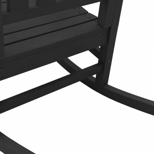 vrtne ljuljačke stolice 2 kom Crna 70x92x107.5 cm HDPE Cijena