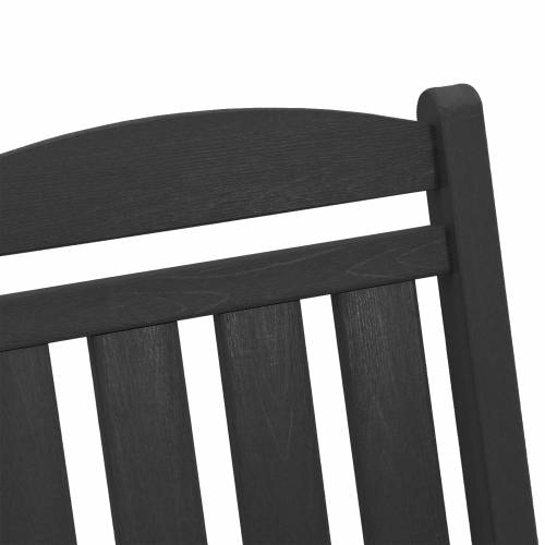 vrtne ljuljačke stolice 2 kom Crna 70x92x107.5 cm HDPE Cijena