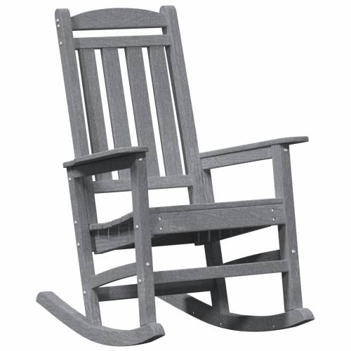 2 kom ljuljačke stolice Svijetlosiva 70x92x107.5 cm HDPE Cijena