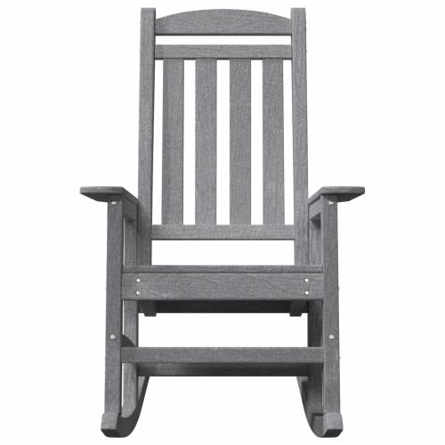 2 kom ljuljačke stolice Svijetlosiva 70x92x107.5 cm HDPE Cijena