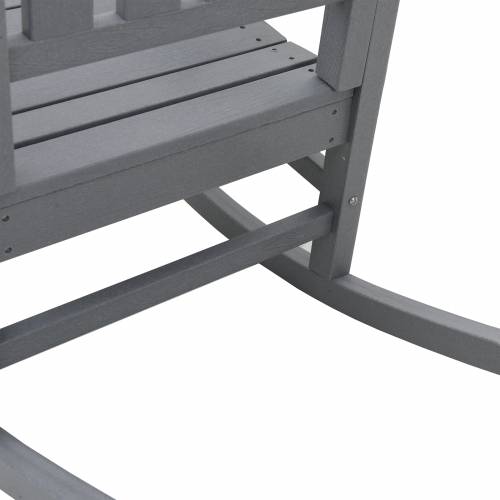 2 kom ljuljačke stolice Svijetlosiva 70x92x107.5 cm HDPE Cijena
