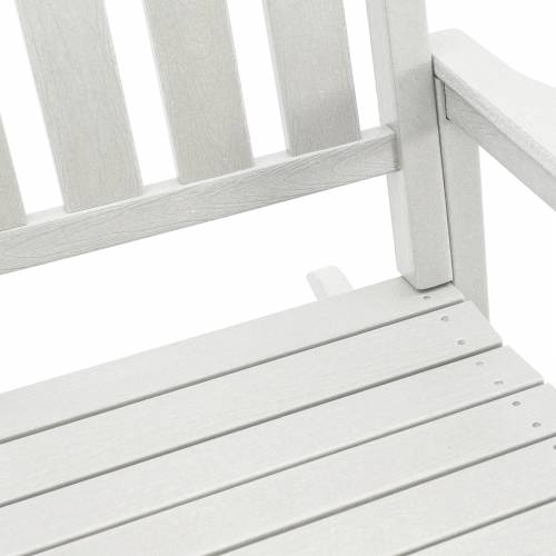 set od 3 komada vrtnih lounge stolica bijeli HDPE Cijena