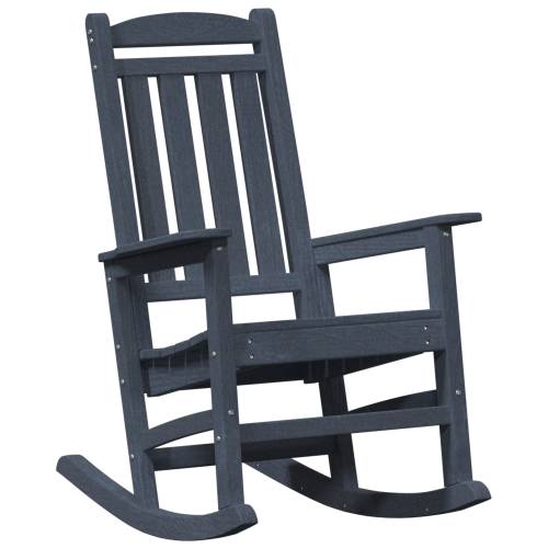 3 Komada Vrtni Lounge Set Navy Plava HDPE Cijena