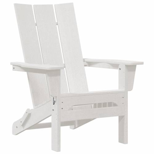 Sklopive Adirondack stolice 2 kom Bijela 74.5x80.5x90 cm HDPE Cijena