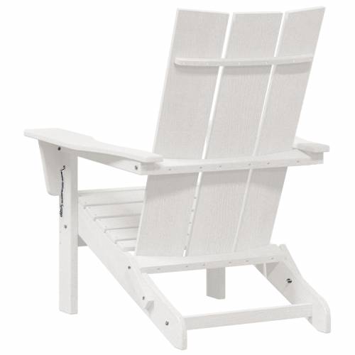 Sklopive Adirondack stolice 2 kom Bijela 74.5x80.5x90 cm HDPE Cijena