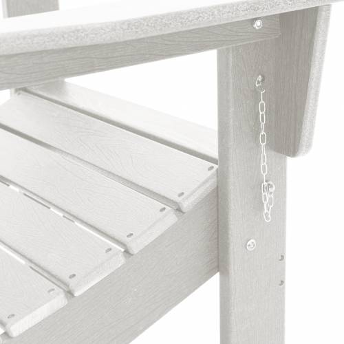 Sklopive Adirondack stolice 2 kom Bijela 74.5x80.5x90 cm HDPE Cijena